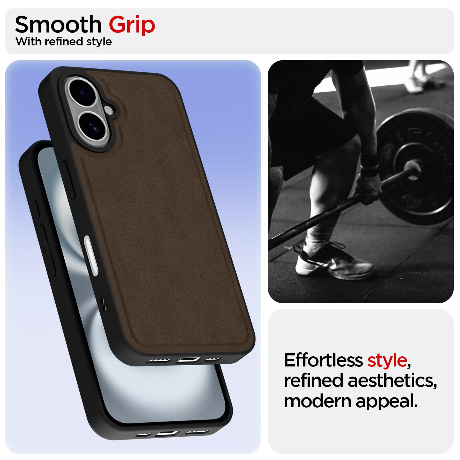 Pikkme brown mobile cover for iPhone 16 – photo 3