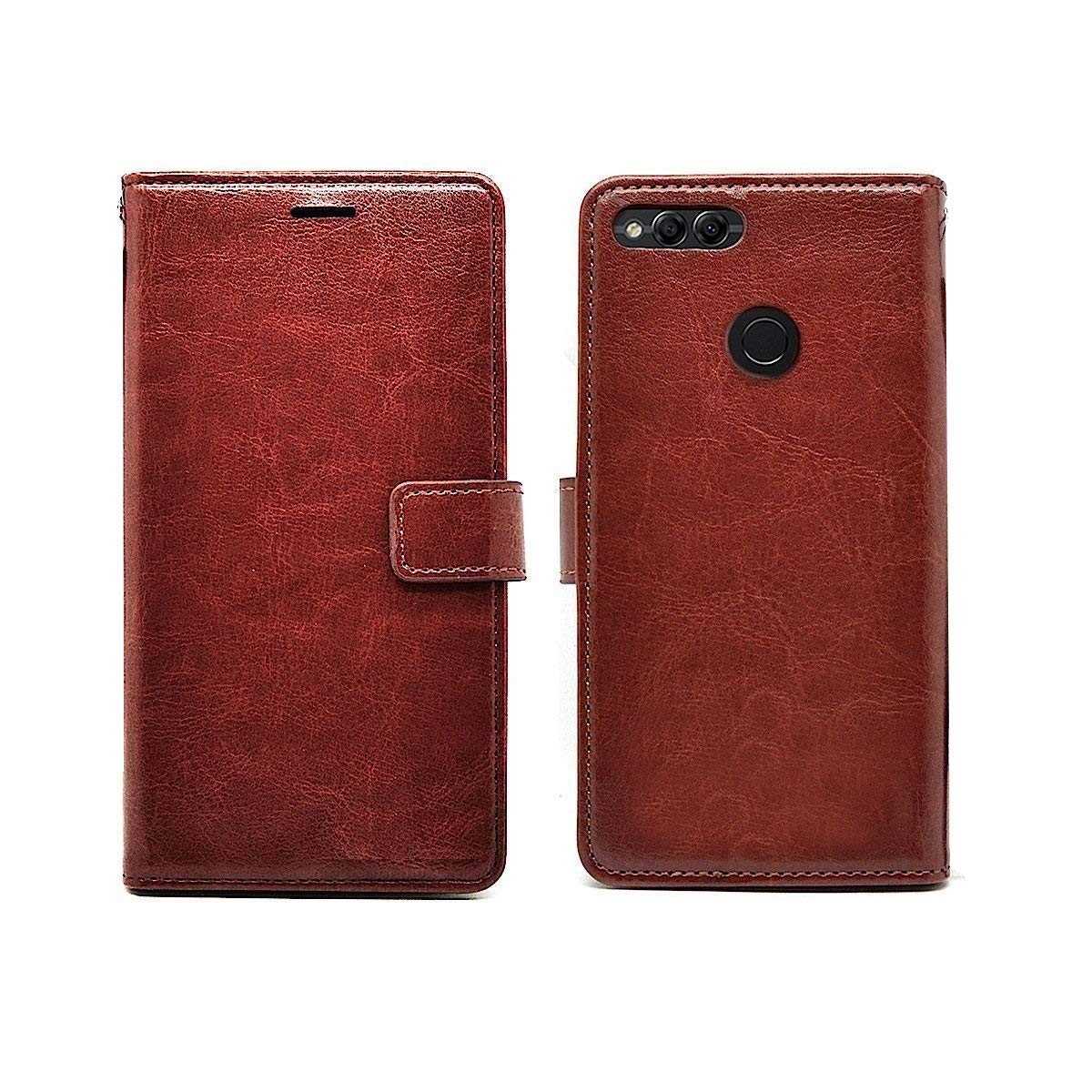 Brown flip case for Honor 7X – Pikkme – photo 3