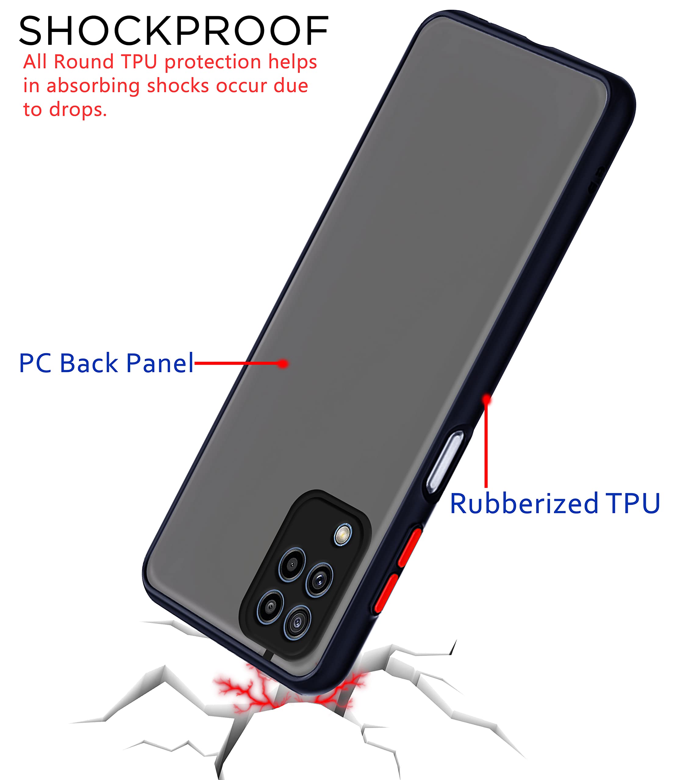 Pikkme black mobile cover for Samsung M32/F22 4G – photo 4
