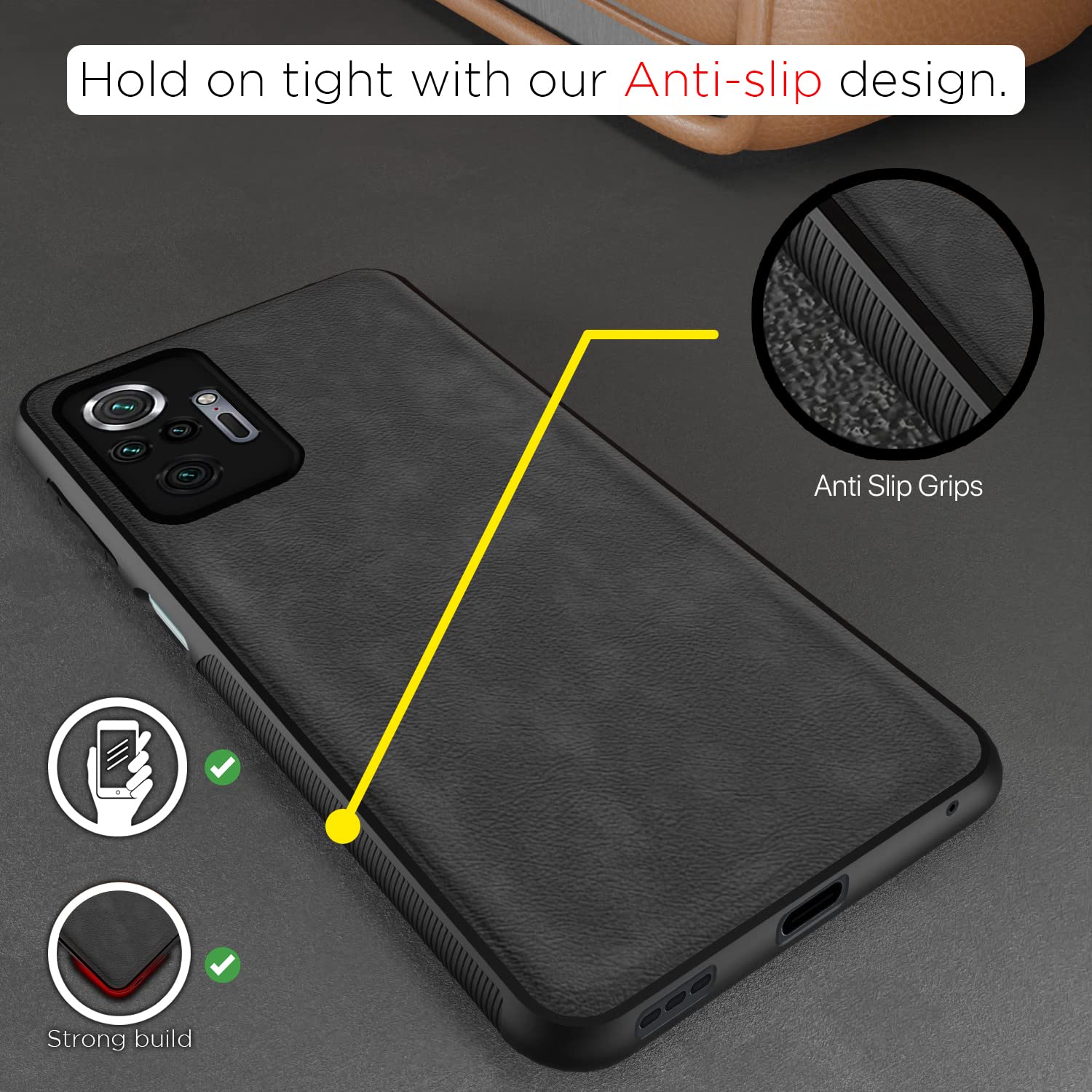 Pikkme Redmi Note 10 Pro/Note 10 Pro Max grey mobile back cover – photo 2