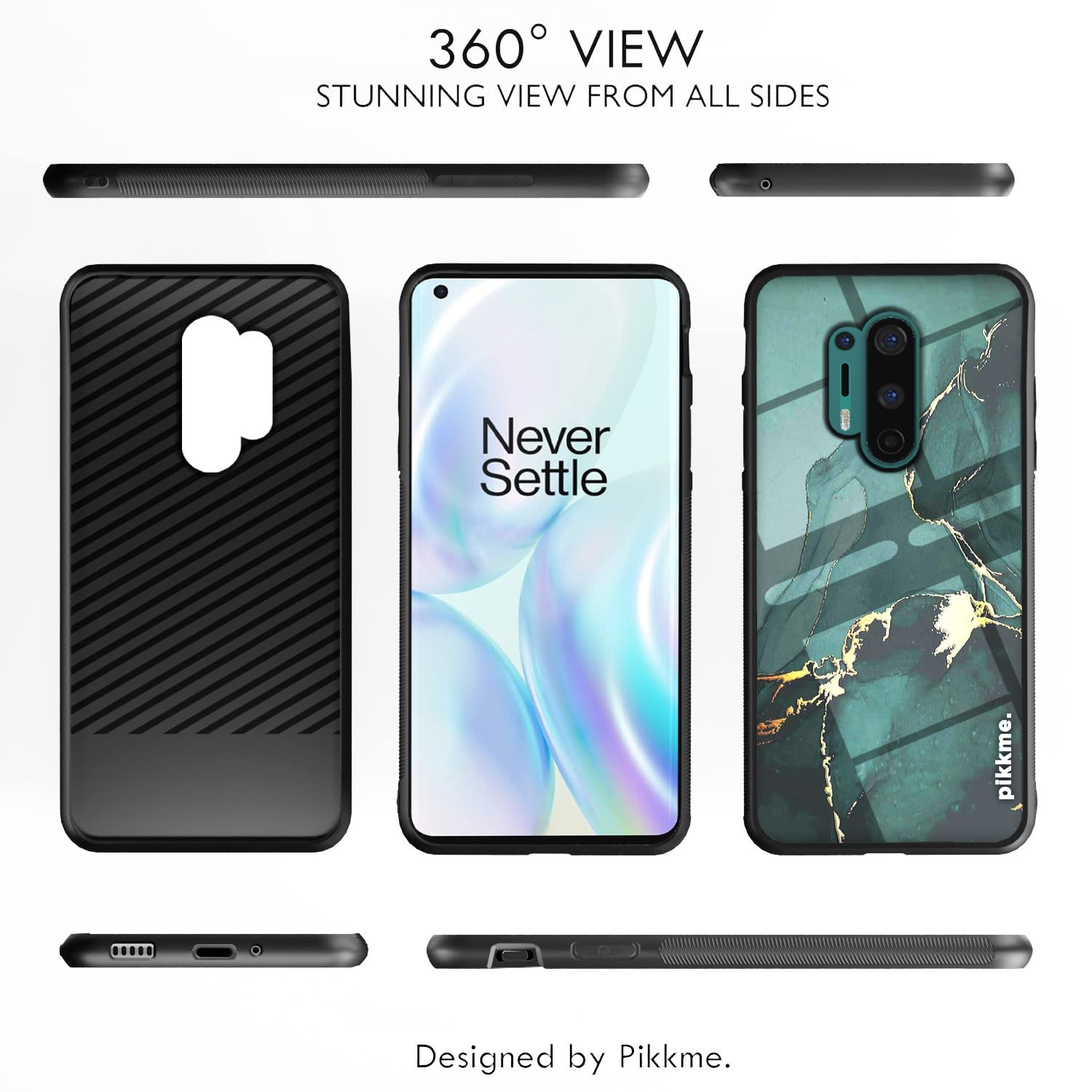 Pikkme Hybrid phone cover for OnePlus 8 Pro – photo 2