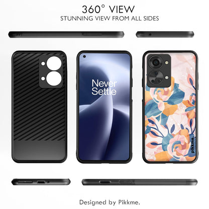 OnePlus Nord 2T 5G Flower mobile cover by Pikkme – photo 2
