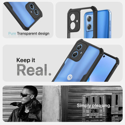 Black Hybrid phone cover for Moto G54/G64 5G – Pikkme – photo 4