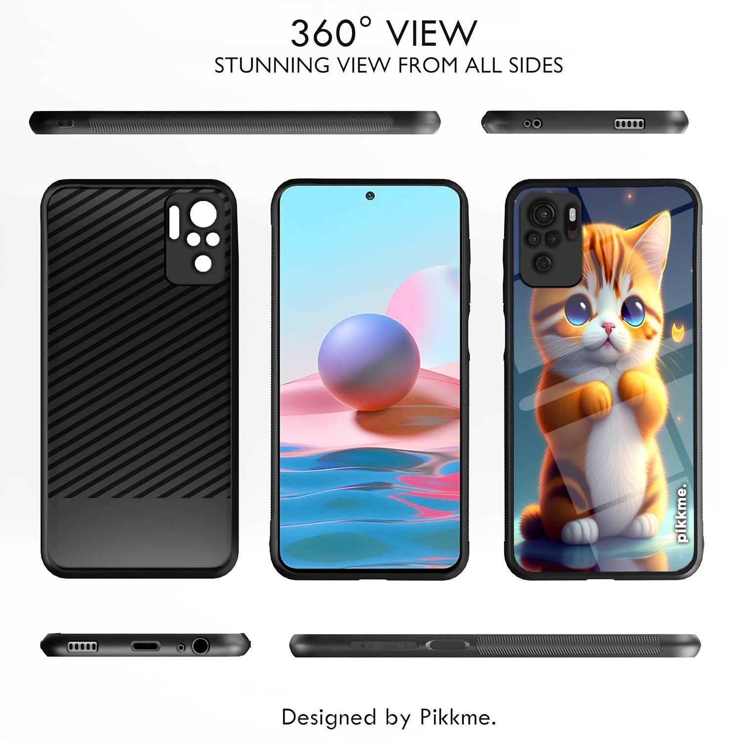 Cat Back cover for Redmi Note 10/Note 10s – Pikkme – photo 2