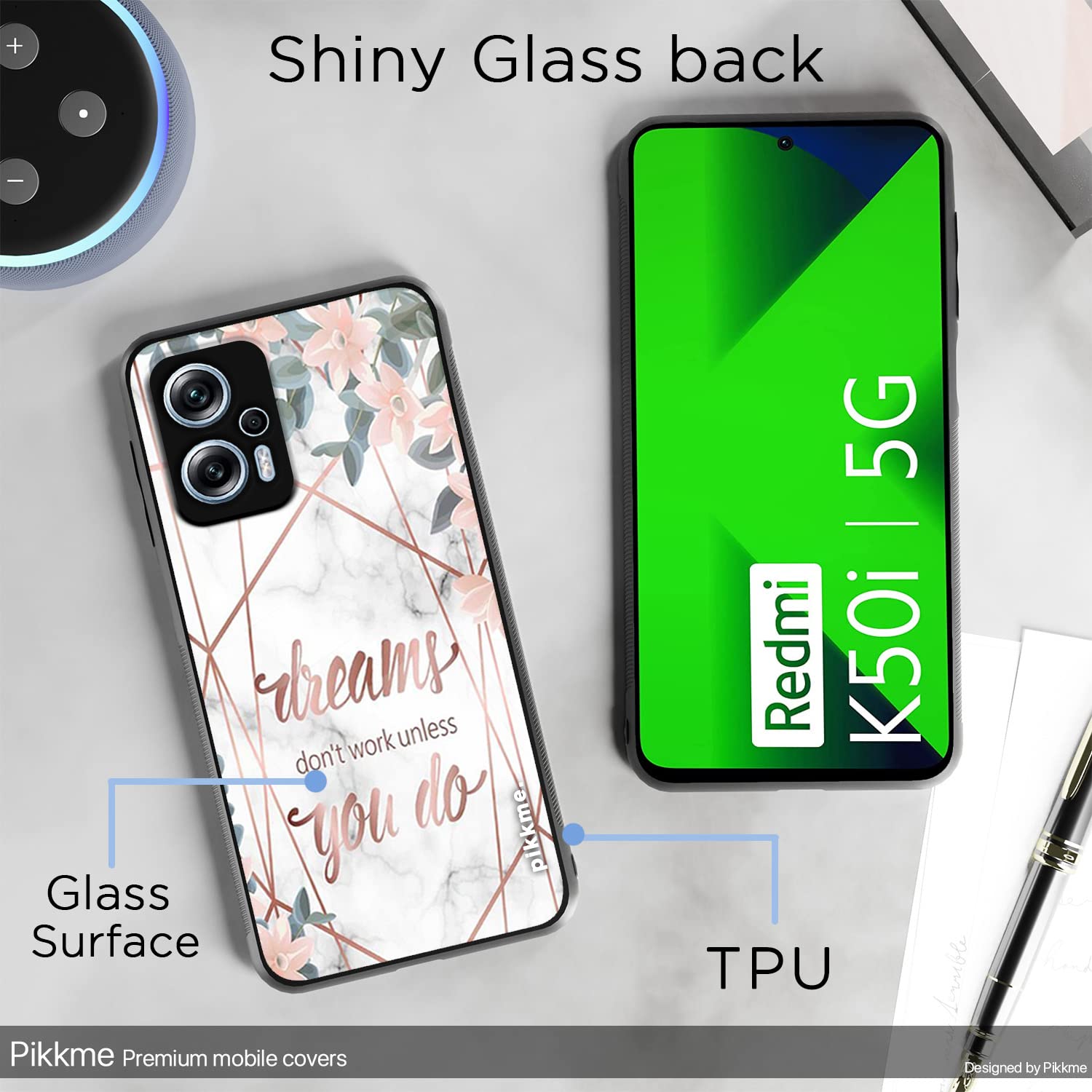 Redmi K50i 5G back cover by Pikkme – photo 3
