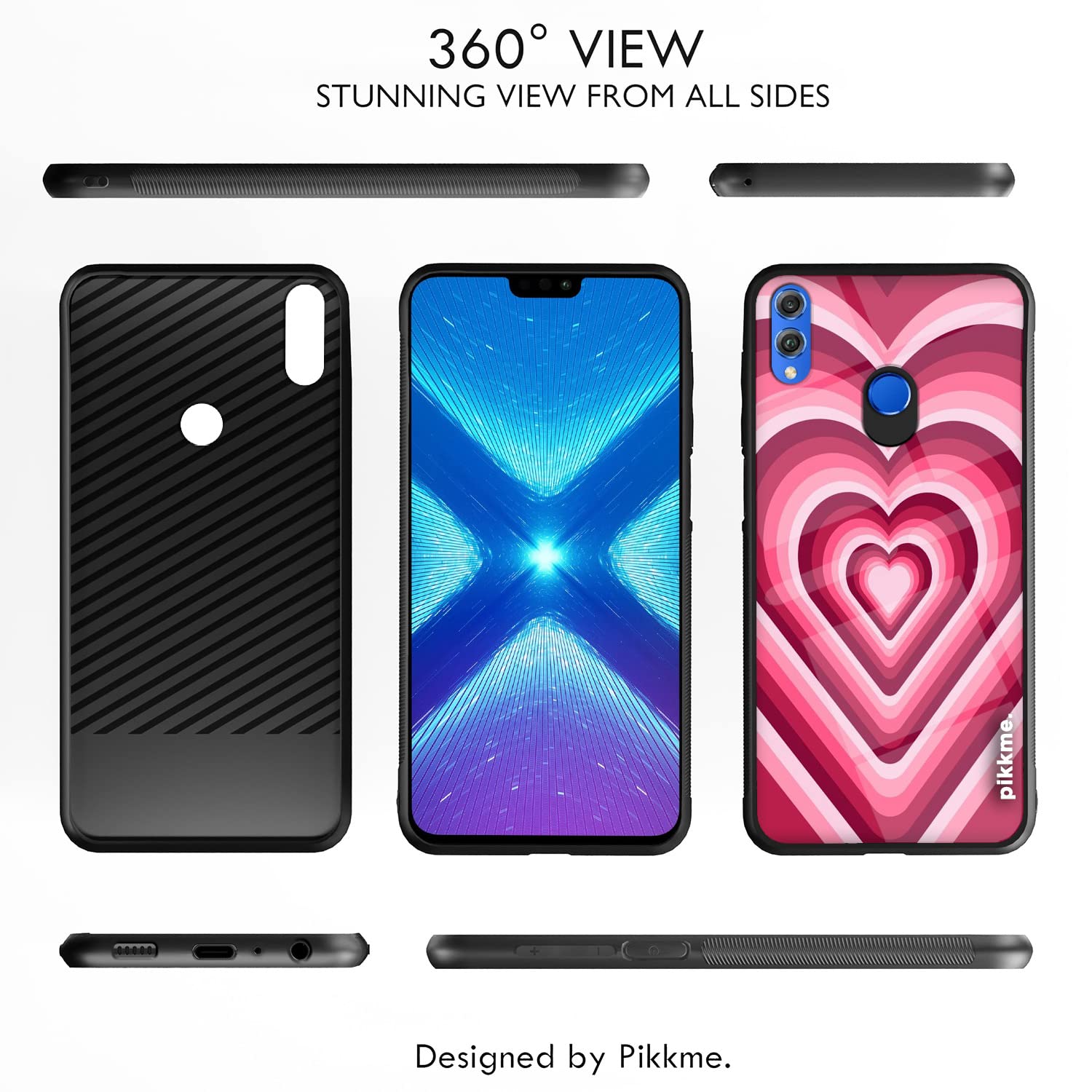 Pikkme Hybrid mobile back cover for Honor 8X – photo 2