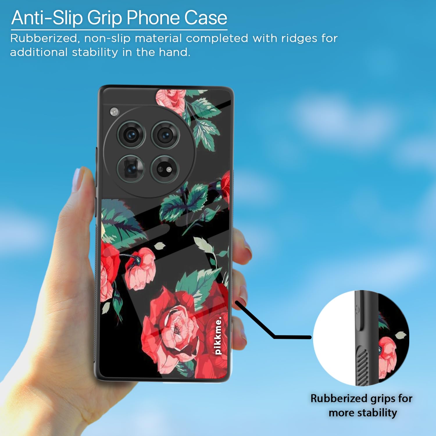 OnePlus 12 5G Flower mobile cover by Pikkme – photo 5