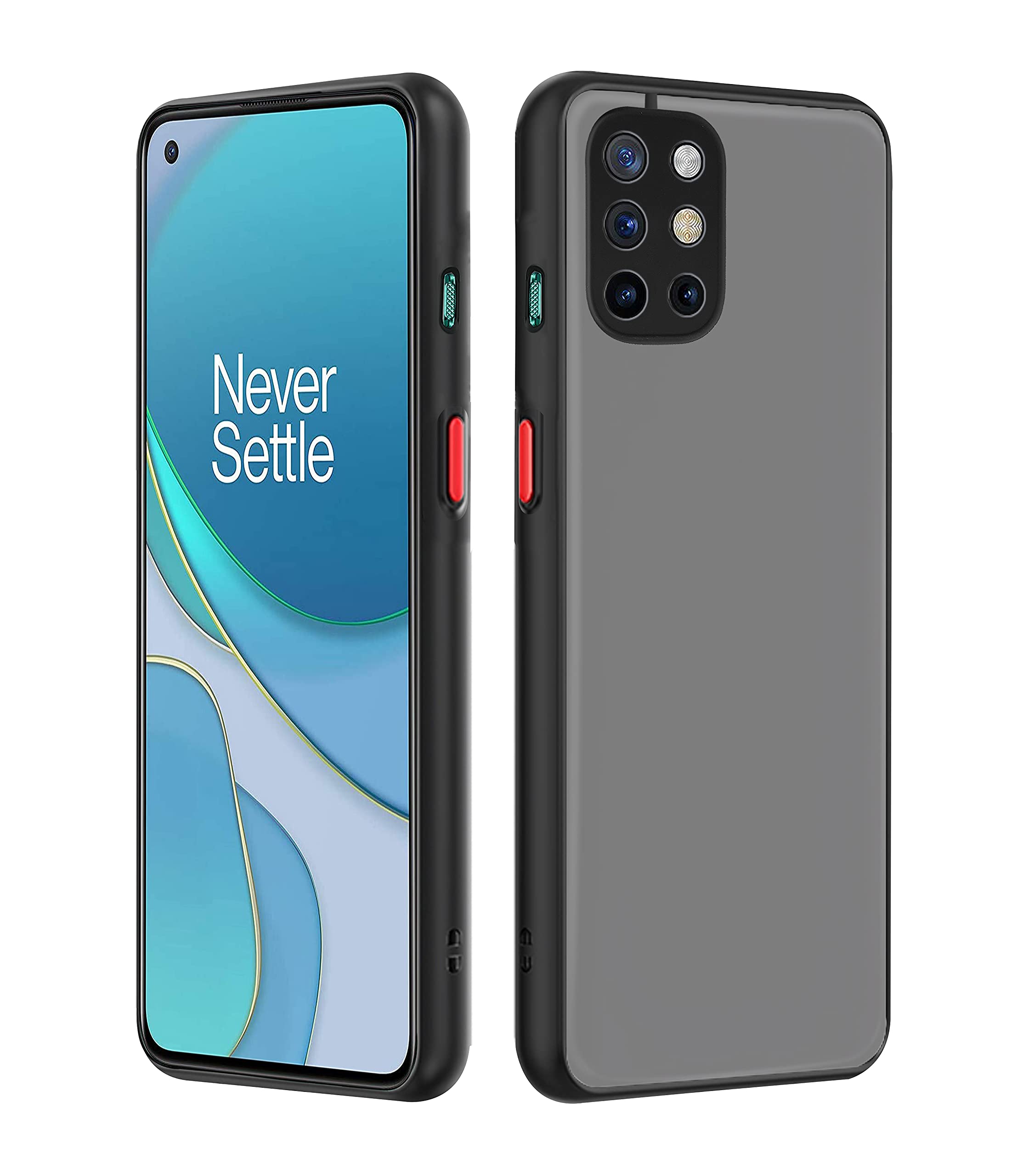 OnePlus 8T mobile back cover in black by Pikkme