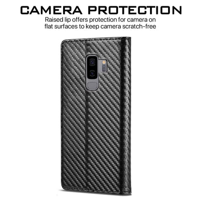 Black Wallet flip case for Samsung S9 Plus – Pikkme – photo 4