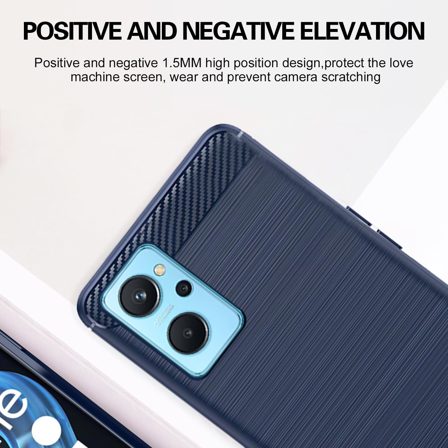 Blue Hybrid mobile cover for Realme 9i 5G/Oppo A76/Oppo K10 5G – Pikkme – photo 6