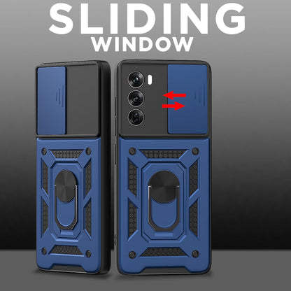 Pikkme blue D10 Camera Shield phone cover for Oppo Reno 12 5G – photo 2