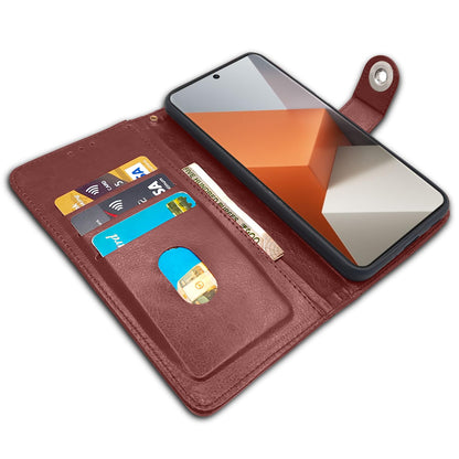 Brown Button flip case for Redmi Note 13 Pro Plus 5G – Pikkme – photo 3