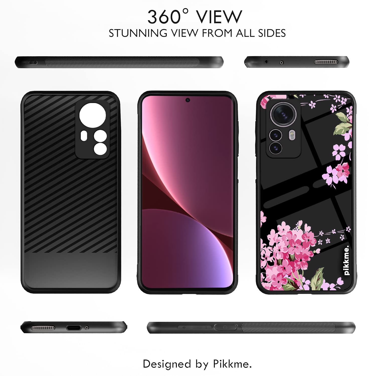 Mi 12 Pro 5G Flower phone cover by Pikkme – photo 2