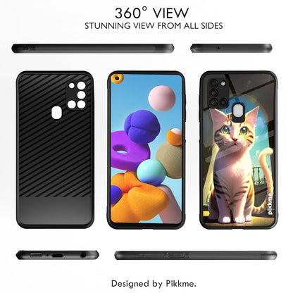 Pikkme Cat phone cover for Samsung A21s – photo 2