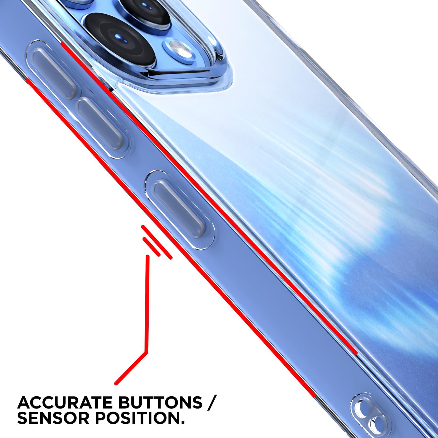 Pikkme transparent back cover for Oppo Reno 15/Reno 15C 5G – photo 6