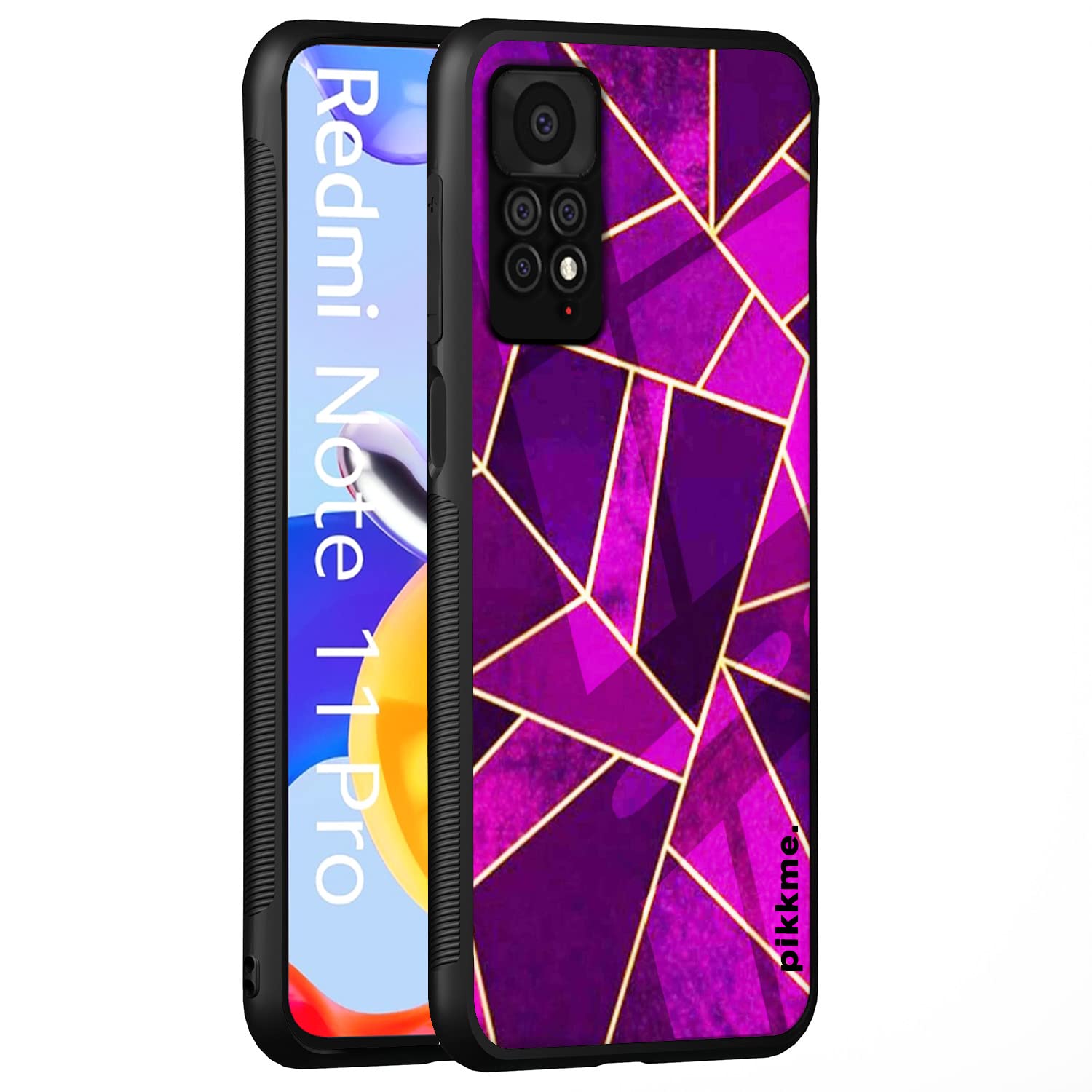 Redmi Note 11 Pro/Note 11 Pro Plus 5G Hybrid mobile back cover by Pikkme