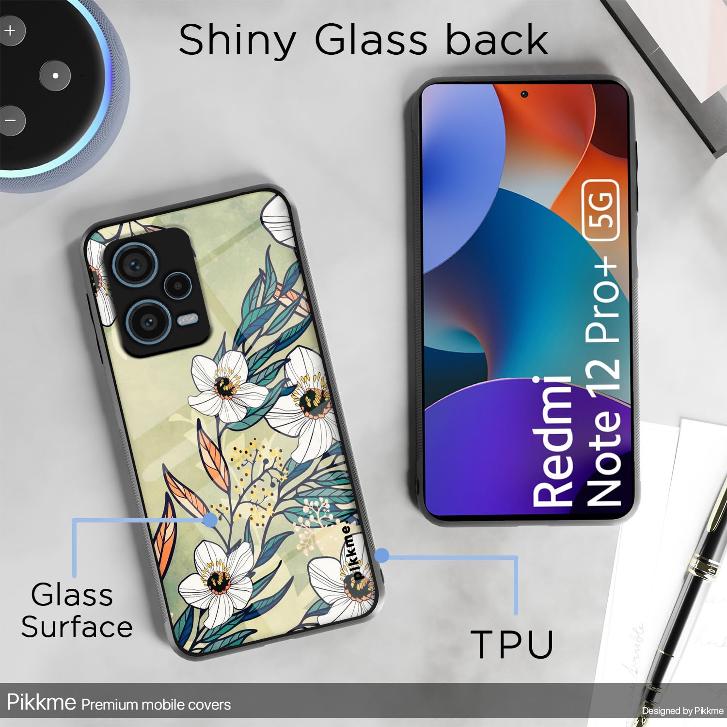 Pikkme Flower phone cover for Redmi Note 12 Pro Plus 5G – photo 3