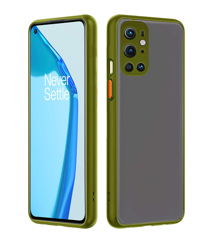 OnePlus 9 Pro Matte mobile back cover in green by Pikkme