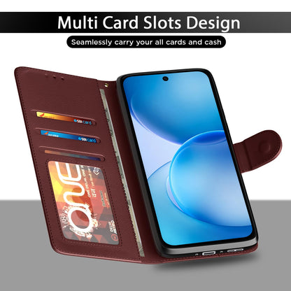 Pikkme brown flip cover for Oppo Reno 16c 5G – photo 5