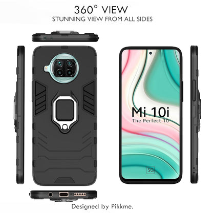 Pikkme black D5 Tough Armor back cover for MI 10i 5G – photo 3