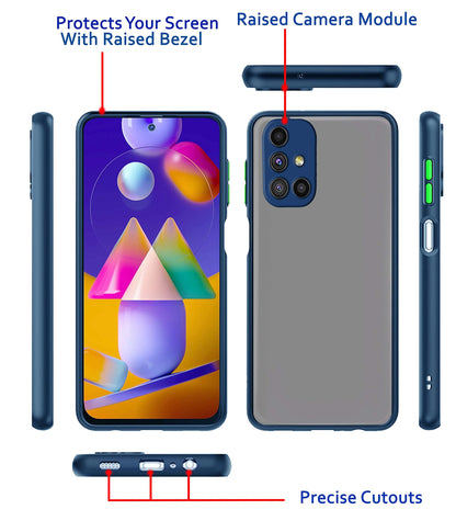 Pikkme Samsung M31s blue back cover – photo 3