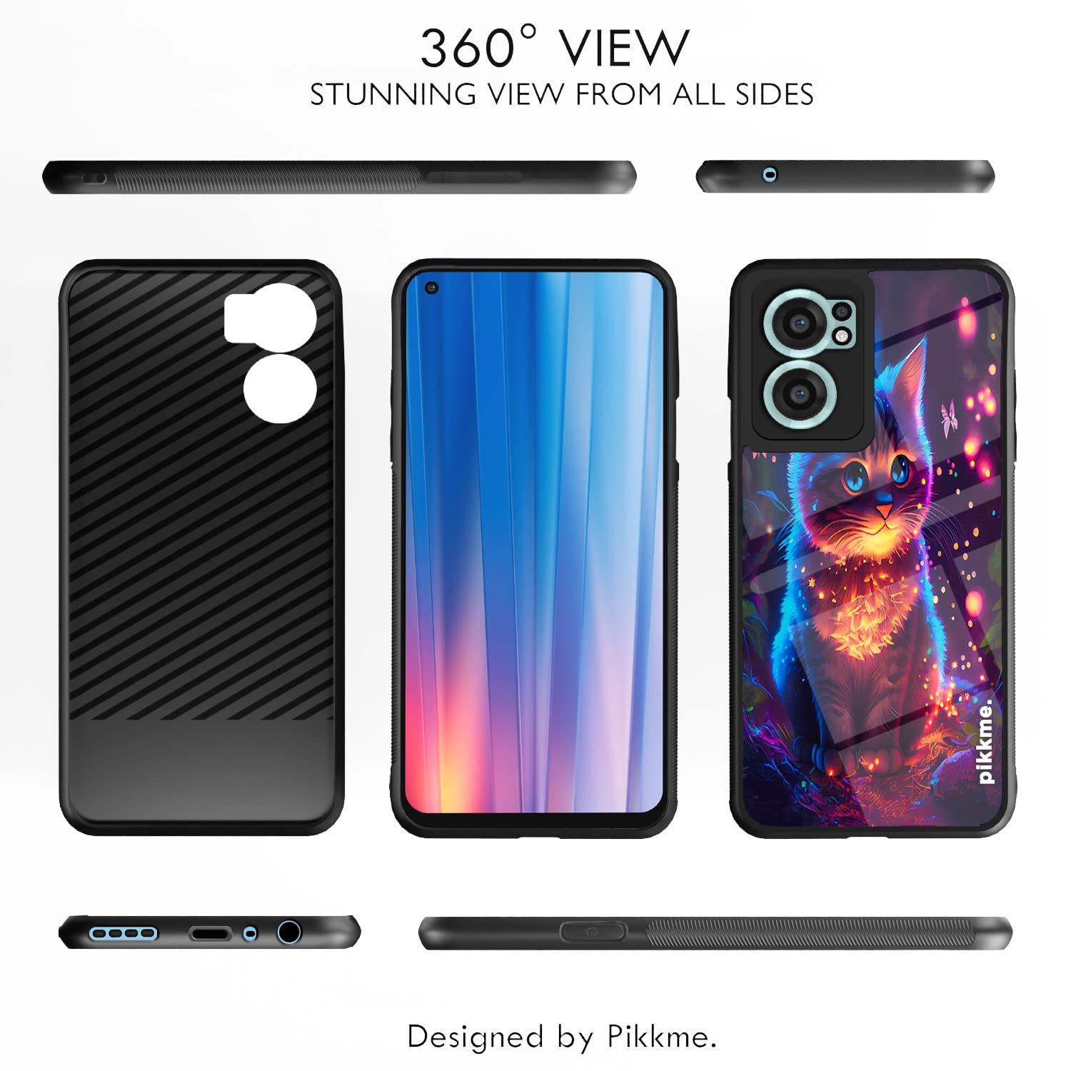 OnePlus Nord CE 2 5G Cat mobile back cover by Pikkme – photo 2