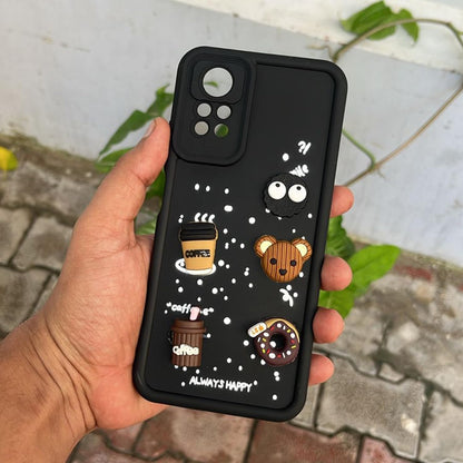 Redmi Note 11 Pro Silicone mobile cover in black by Pikkme – photo 7