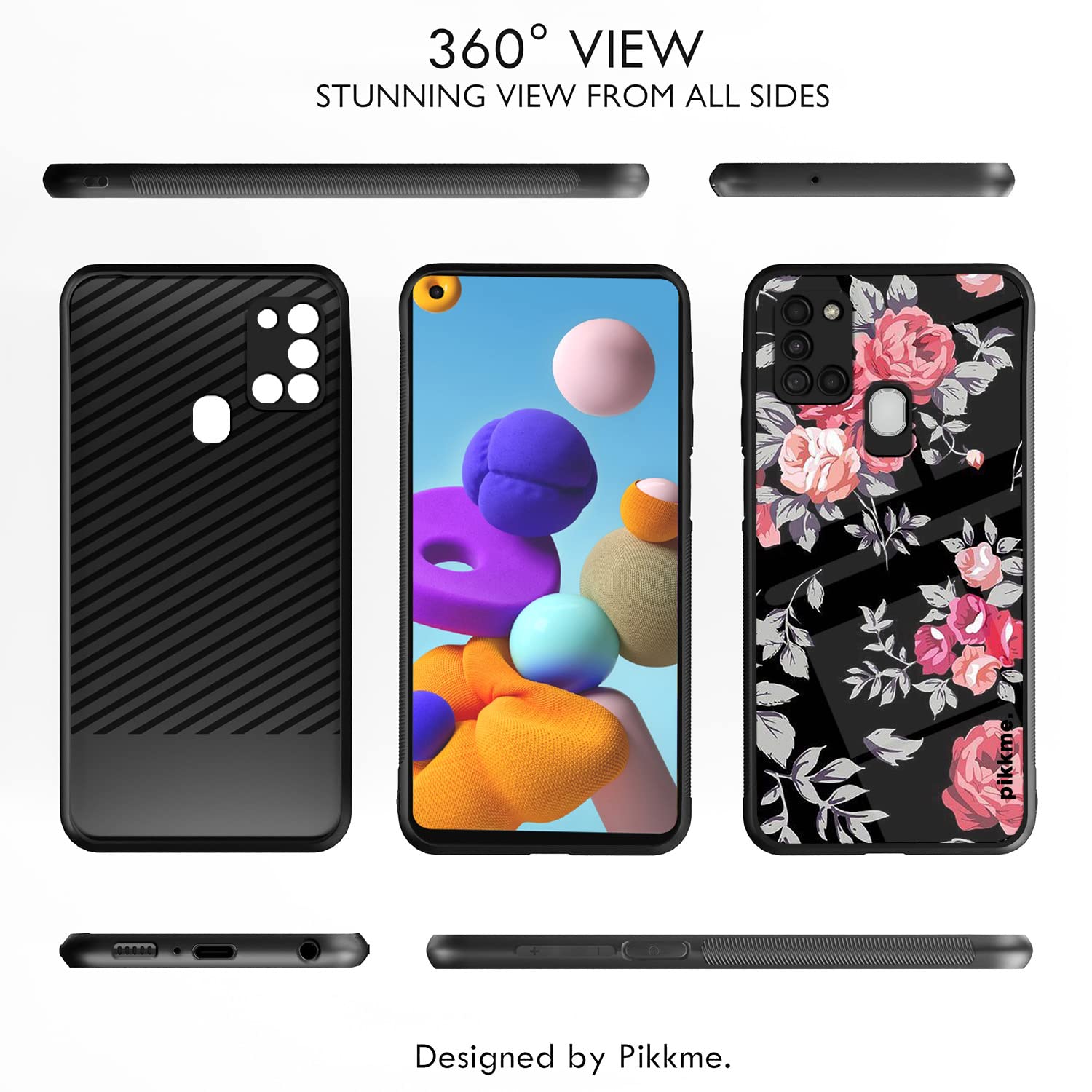Samsung A21s Flower back cover by Pikkme – photo 2