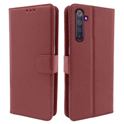Realme 6 Pro flip case in brown by Pikkme