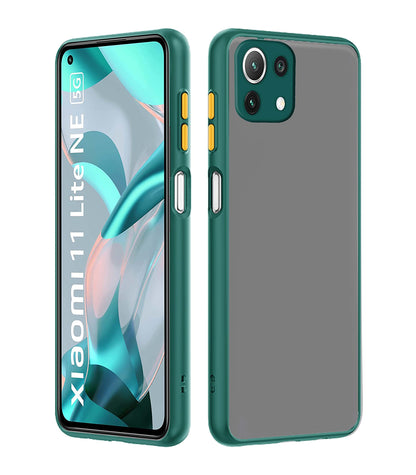 Pikkme Mi 11 Lite green mobile back cover