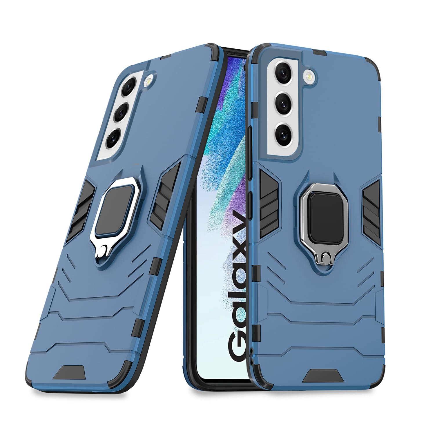  Samsung Galaxy S21 Fe 5G D5 Tough Armor Back Cover - Blue