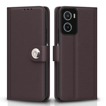 Pikkme coffee Button mobile flip cover for Moto G05