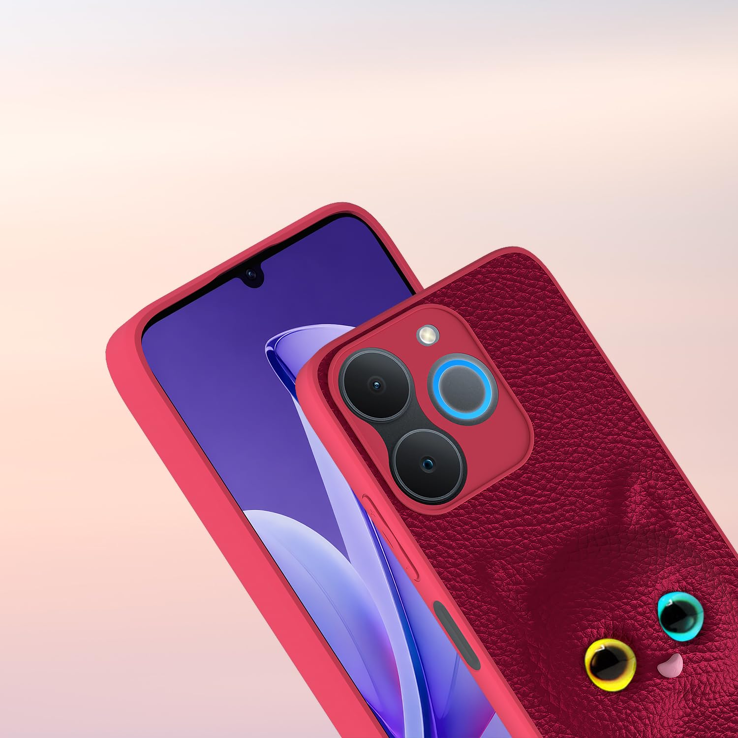 Pikkme Realme P4 Lite 4G Kitty pink back cover – photo 7