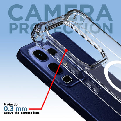Infinix Note 50s 5G MagSafe phone cover in transparent mag-safe by Pikkme – photo 5