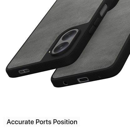 Pikkme Redmi A7 5G Leather grey mobile cover – photo 4