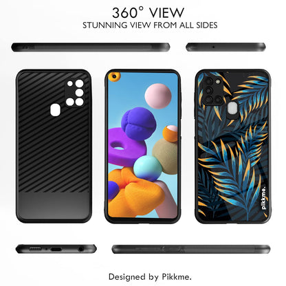 Pikkme Samsung A21s Flower mobile back cover – photo 2