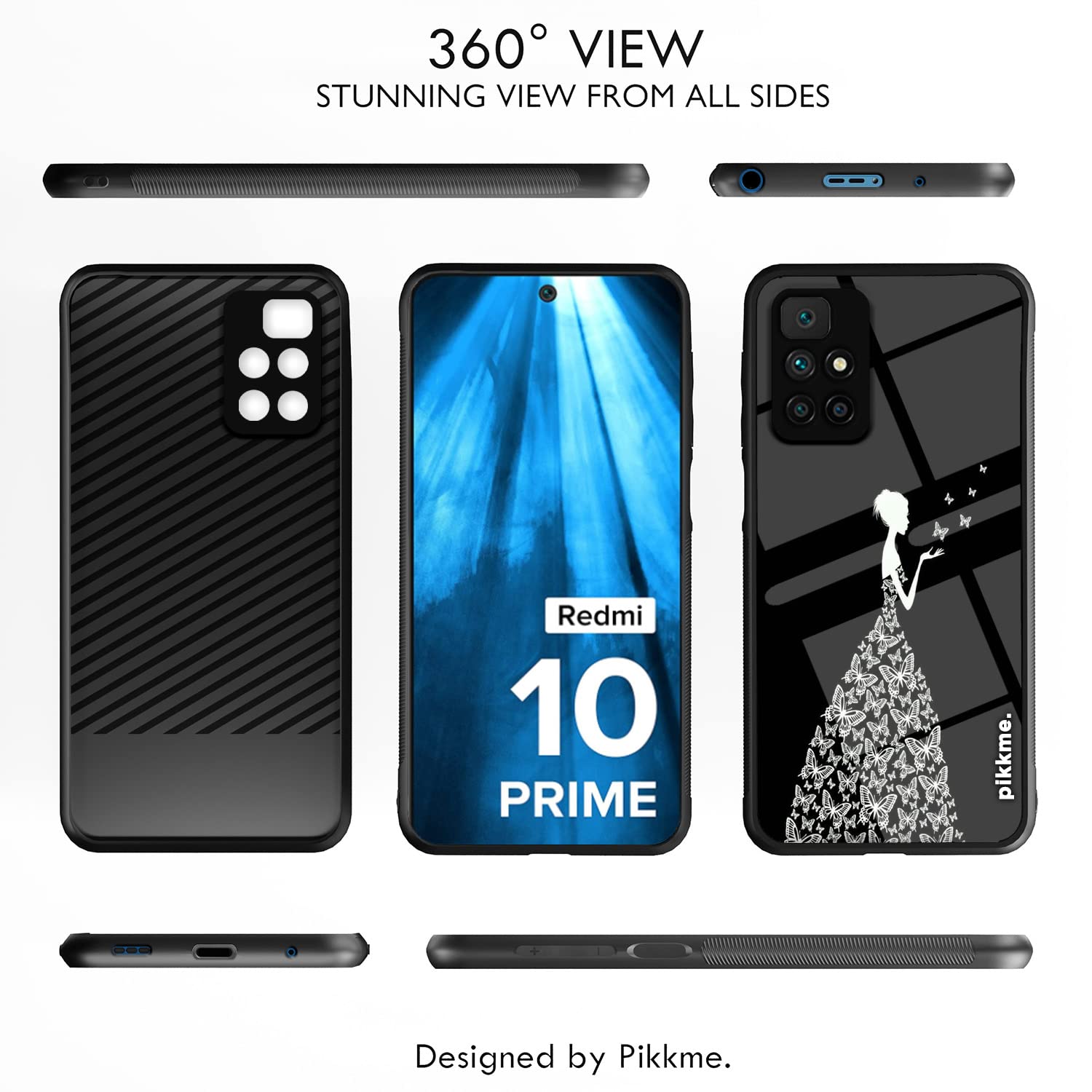 Pikkme Hybrid mobile cover for Redmi 10 Prime – photo 2