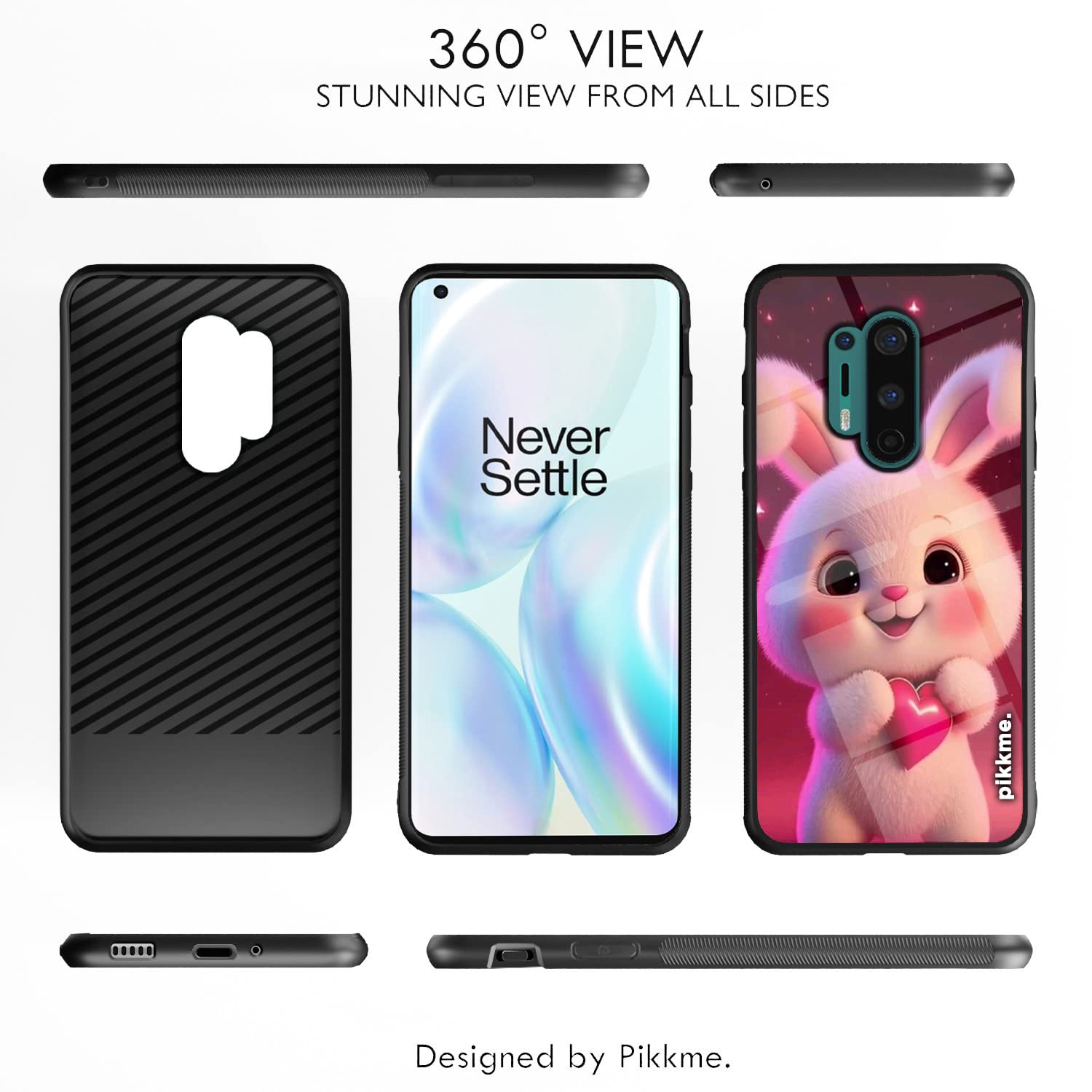 Pikkme OnePlus 8 Pro Hybrid phone cover – photo 2