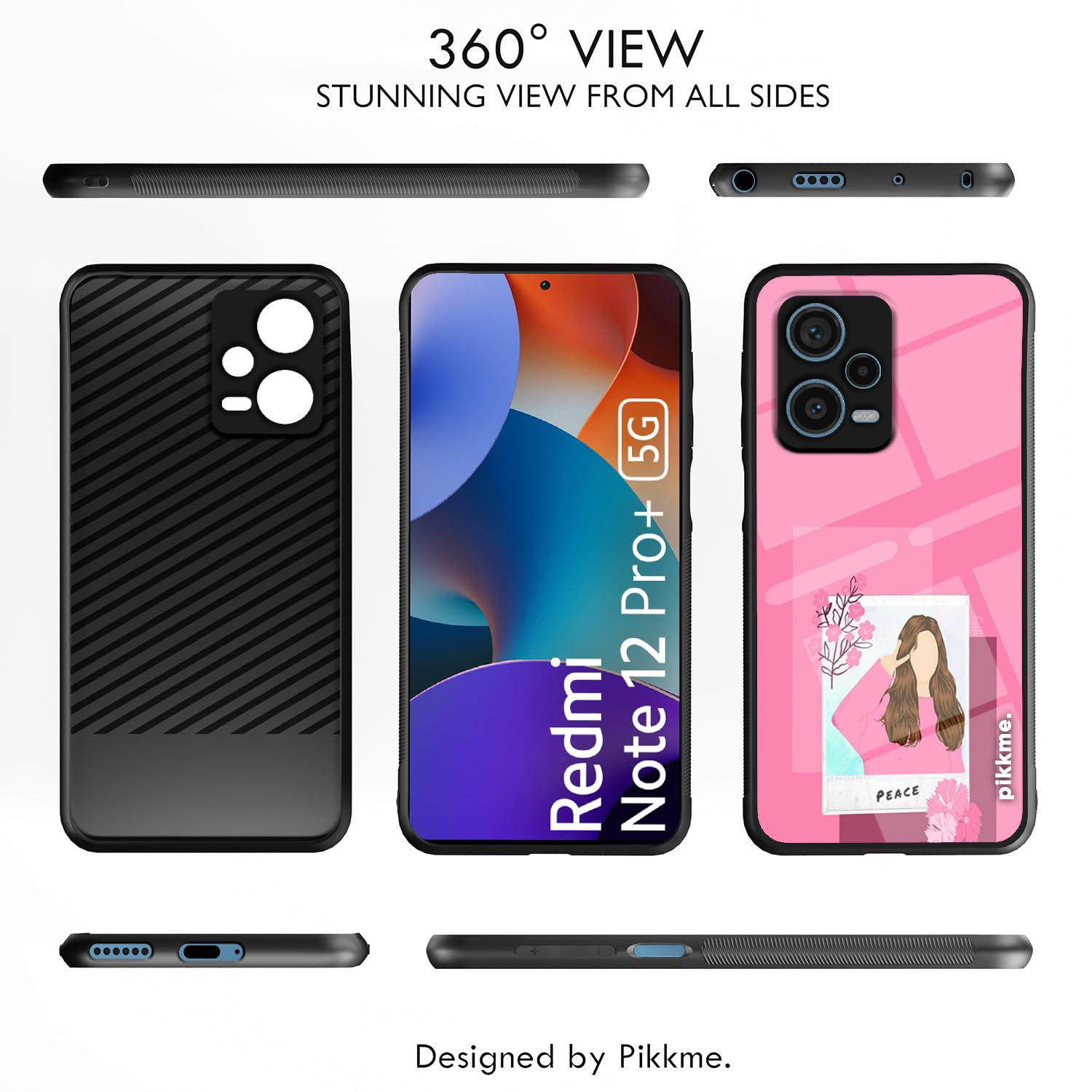 Hybrid Phone cover for Redmi Note 12 Pro Plus 5G – Pikkme – photo 2