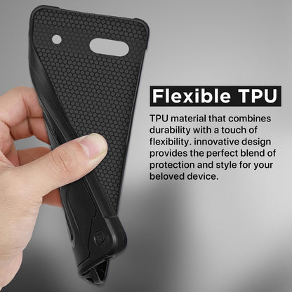 Google Pixel 7A Hybrid mobile back cover in black by Pikkme – photo 7