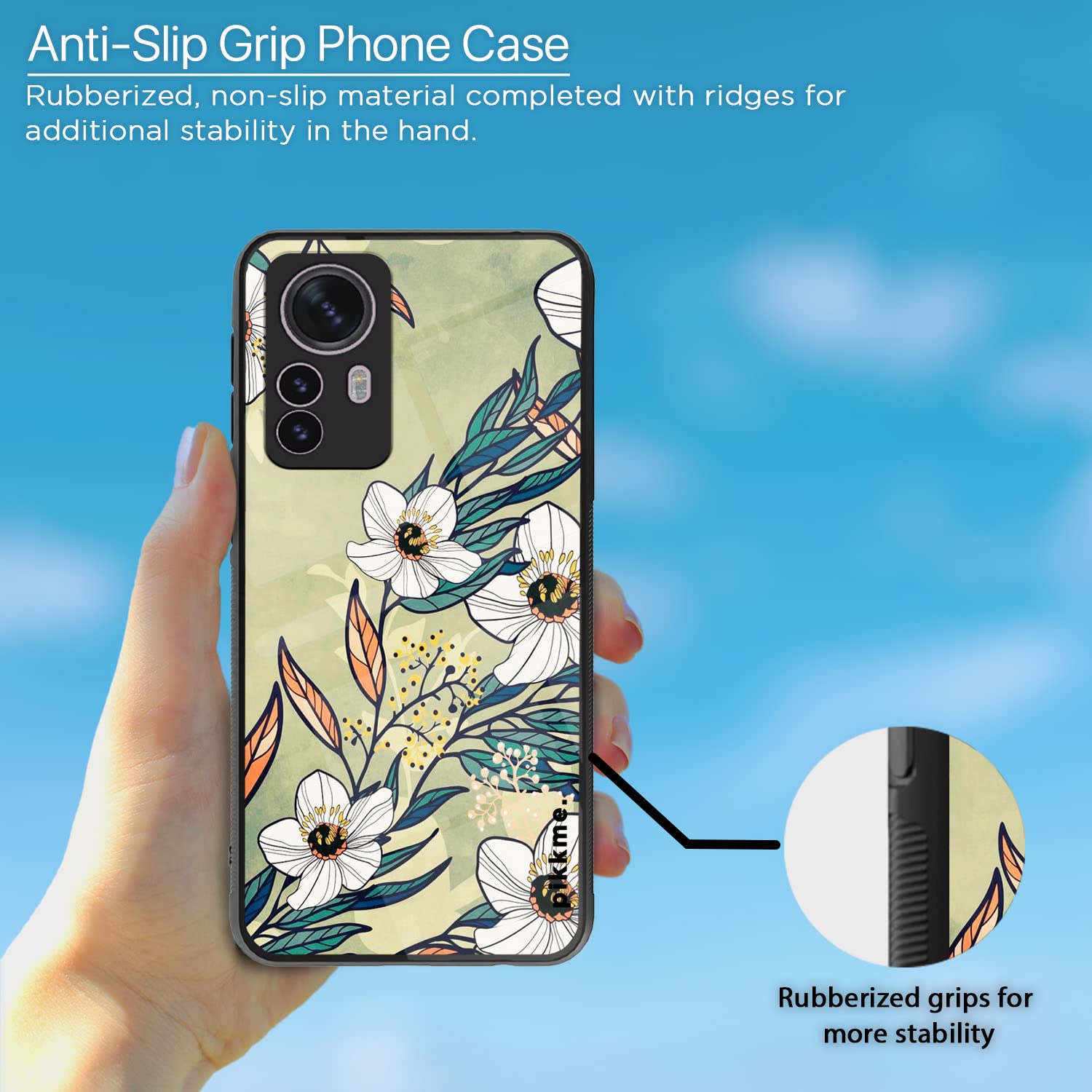 Pikkme Mi 12 Pro 5G Flower back cover – photo 5