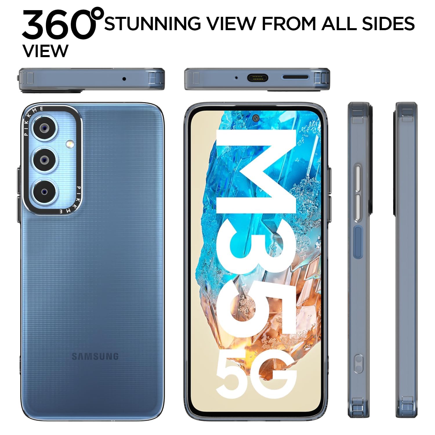 Transparent back cover for Samsung M35 5G – Pikkme – photo 3
