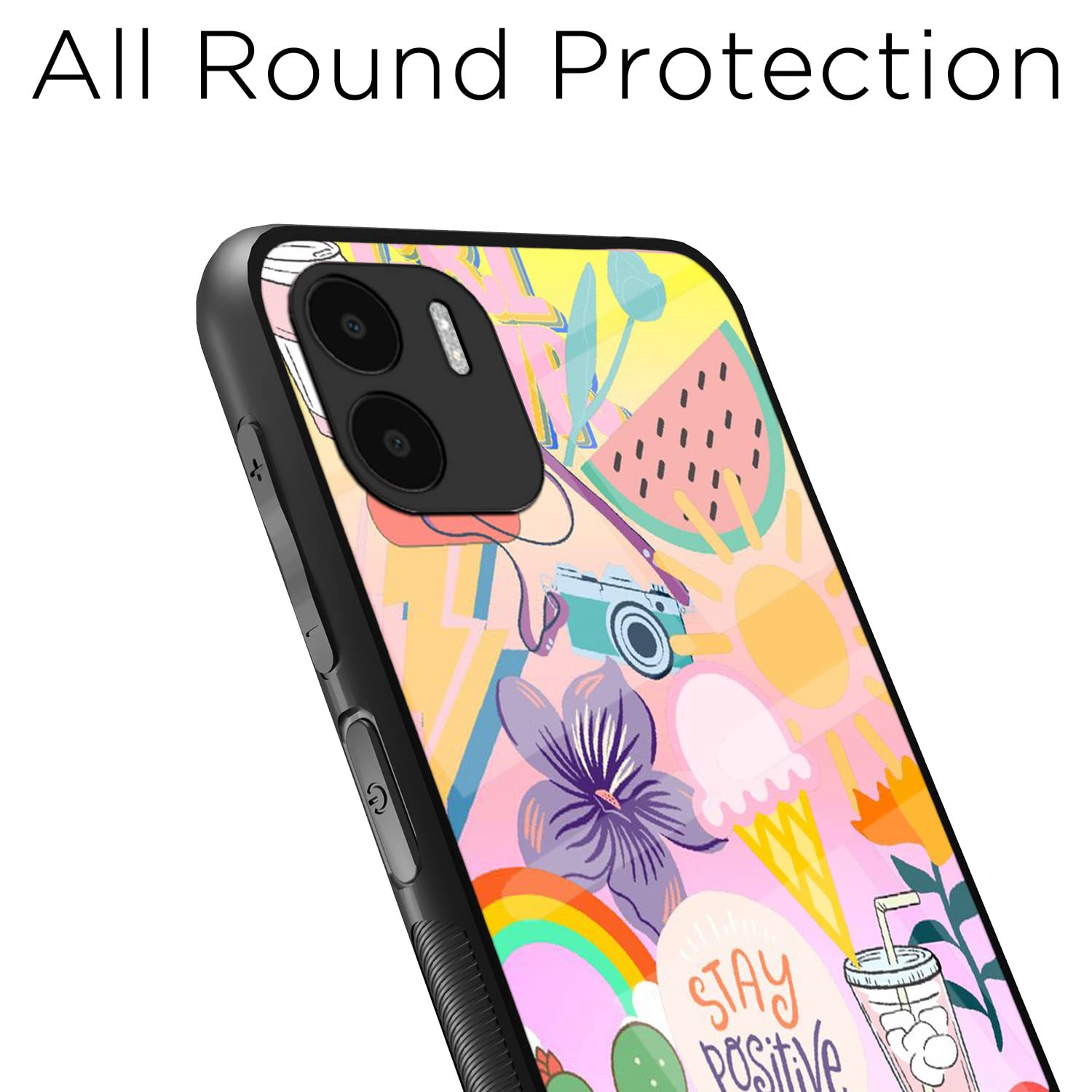 Redmi A1/A2 Hybrid mobile back cover by Pikkme – photo 7