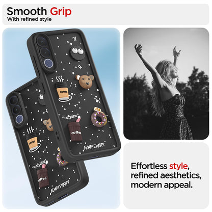 Pikkme Vivo V70 FE 5G/3D Silicone black phone cover – photo 2