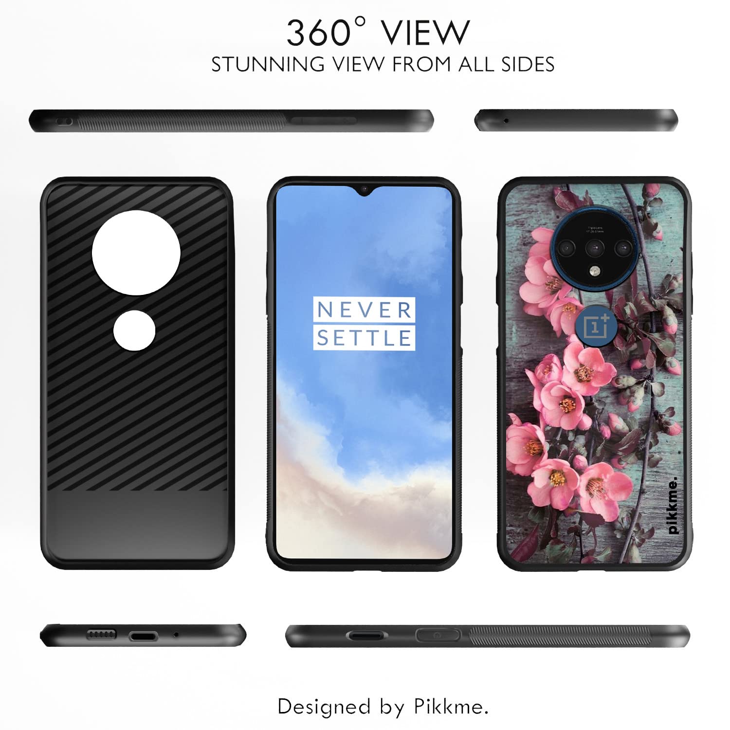 OnePlus 7T Flower mobile back cover by Pikkme – photo 2