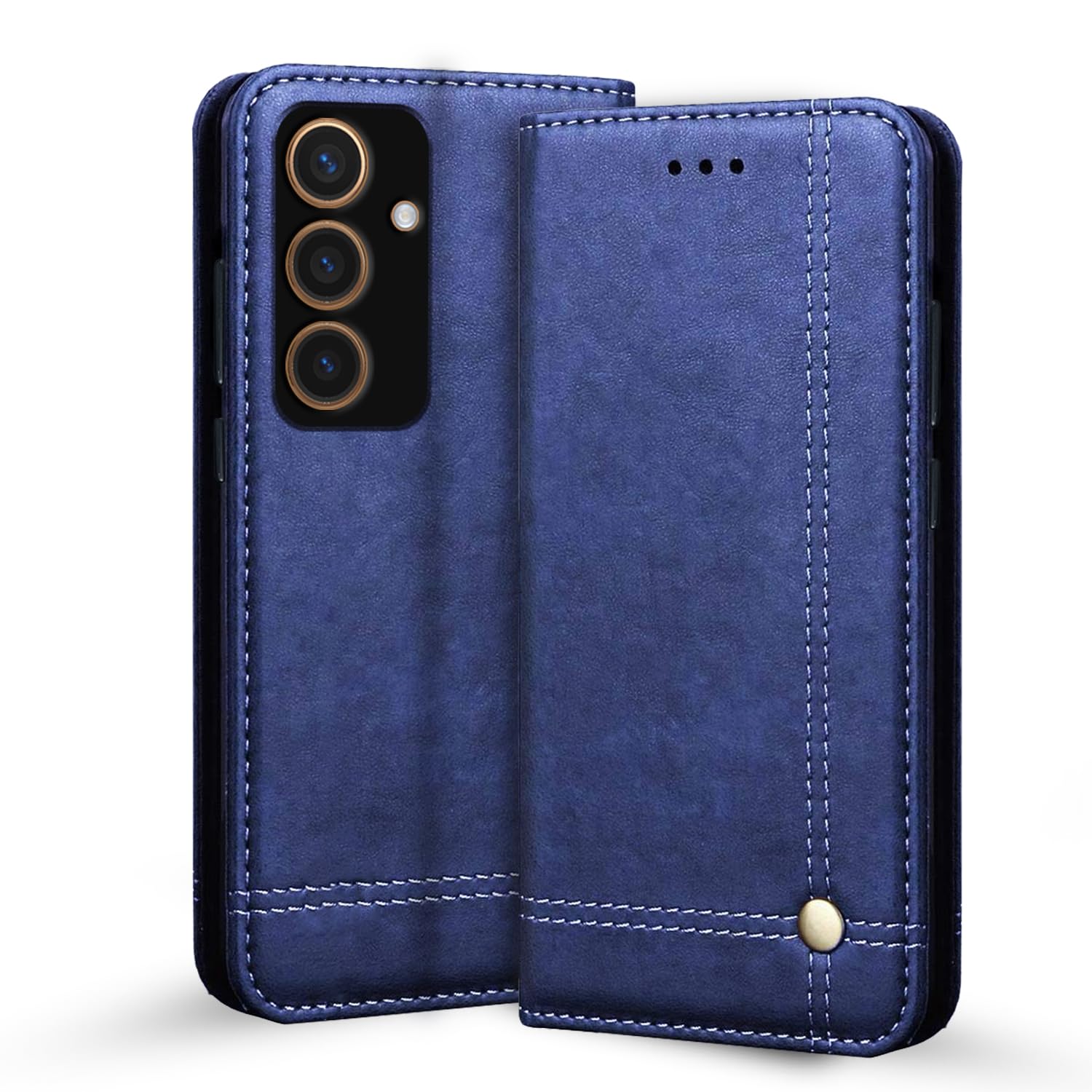 Pikkme Samsung S24 5G blue flip case