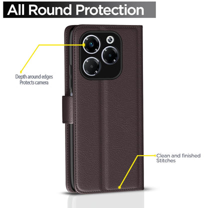 Pikkme coffee flip case for Infinix Note 40X 5G – photo 4