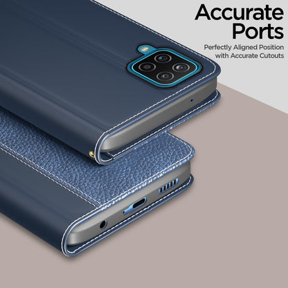 Pikkme blue wallet flip cover for Samsung M12/F12/A12 – photo 2
