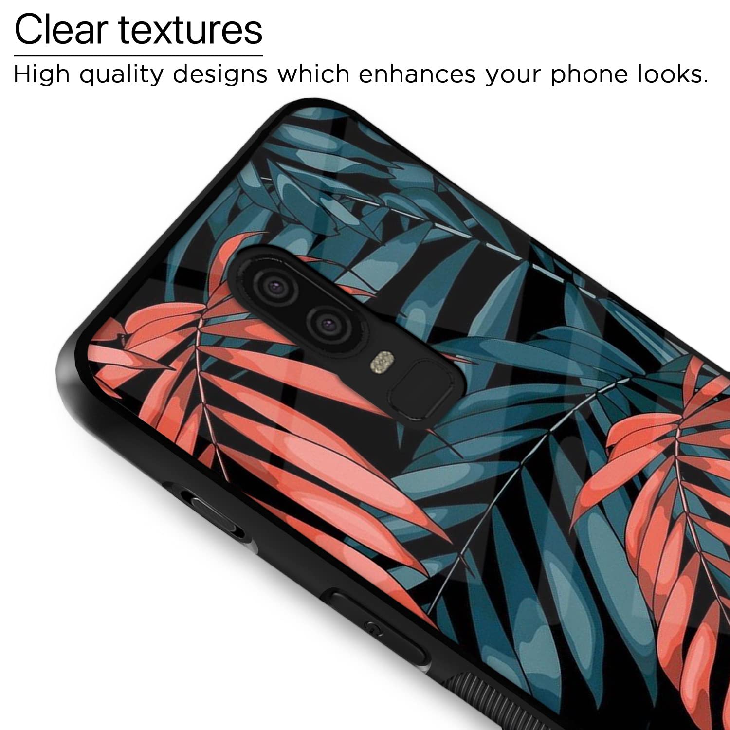 Pikkme Flower mobile back cover for OnePlus 6 – photo 4