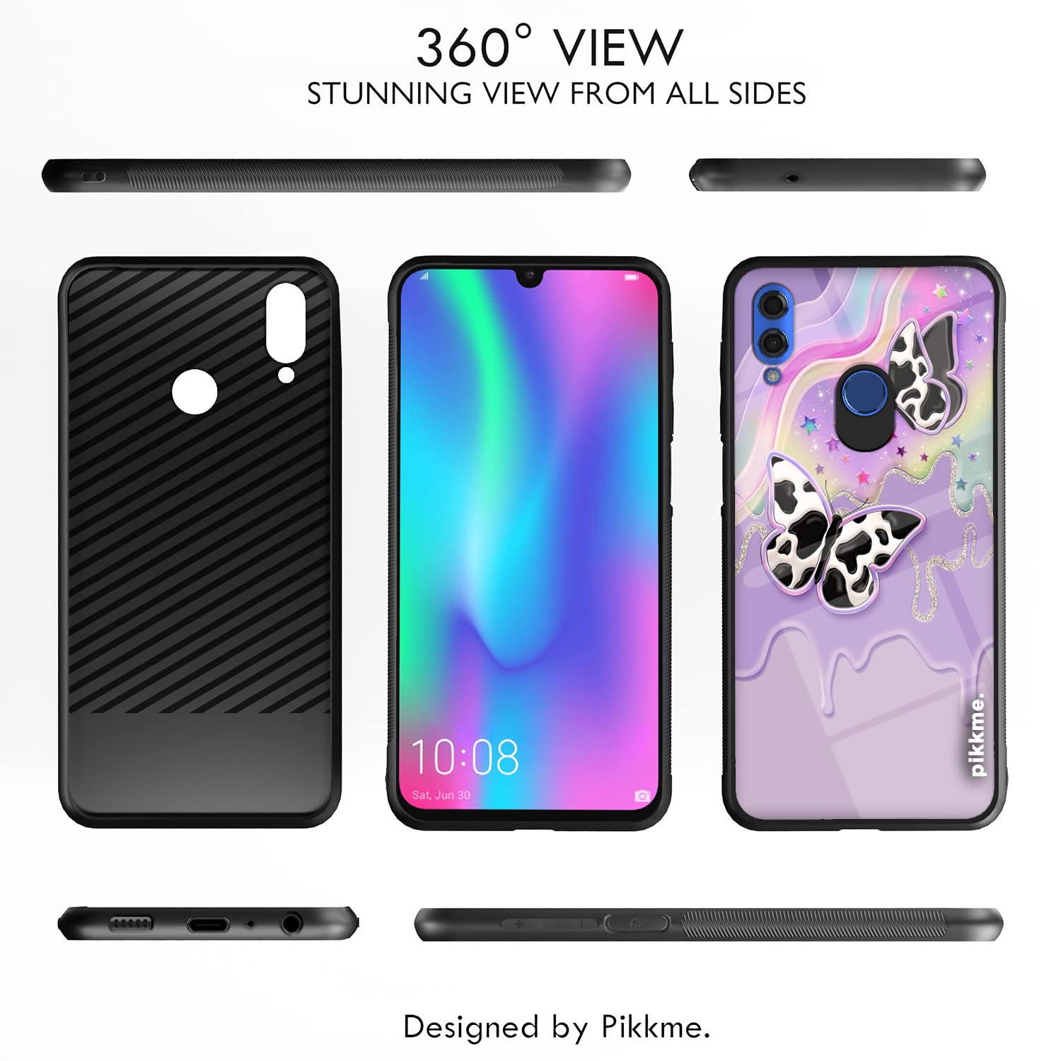 Pikkme Honor 10 Lite Hybrid mobile back cover – photo 2